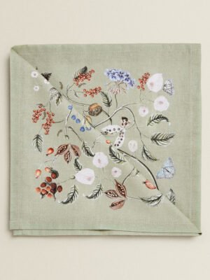 Cotton Floral Napkin